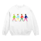 みなみゆきこのなかよしフレンズ Crew Neck Sweatshirt