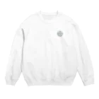 やわらかベサニーのねこのメイソン（ほこり） Crew Neck Sweatshirt