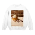 rukamoのカップケーキ🧁 Crew Neck Sweatshirt