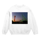 OliveGardenのthe evening of Kobe Meriken Park     Crew Neck Sweatshirt