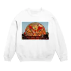 古川　曻一の黒石ねぷた ⑽ Crew Neck Sweatshirt