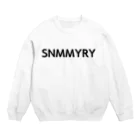 投資家スケーター a.k.a 誰も討たずに下剋上🏕のSNMMYRYボックスロゴ　パターンA Crew Neck Sweatshirt