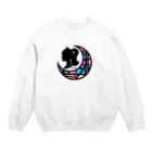 香庭くゆるのグラスプラネット月/プリンセス Crew Neck Sweatshirt