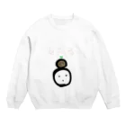 ken1mederuのかおかお めでる Crew Neck Sweatshirt