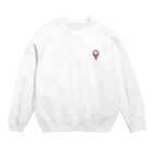 noisie_jpの立場性の自覚 Crew Neck Sweatshirt