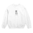 いぬころ｜変な犬図鑑のNo.159 カタマリーヌ[3] 変な犬図鑑 Crew Neck Sweatshirt