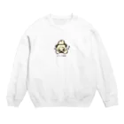 いぬころ｜変な犬図鑑のNo.168 アザトイーヌ[1] 変な犬図鑑 Crew Neck Sweatshirt