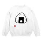 ぷにSHOPの梅干し君脱走 Crew Neck Sweatshirt