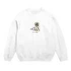 いぬころ｜変な犬図鑑のNo.184 ネゴトイイーヌ[2] 変な犬図鑑 Crew Neck Sweatshirt