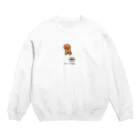 いぬころ｜変な犬図鑑のNo.185 カリカリノコシーヌ[2] 変な犬図鑑 Crew Neck Sweatshirt