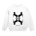 HELIOS-SUZURIのHELIOS LOGO Crew Neck Sweatshirt