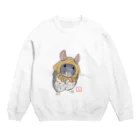 Pieni Onniのご当地ンチラ 佐賀ver. Crew Neck Sweatshirt