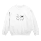 おおたまがわのうさぎ(友達) Crew Neck Sweatshirt