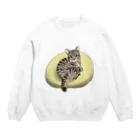 縁-yukari-のゆず Crew Neck Sweatshirt