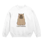 気まぐれカピバラショップのノーマルカピバラ Crew Neck Sweatshirt