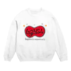 TAKEDA-STYLEの幸せはみんなの笑顔 Crew Neck Sweatshirt