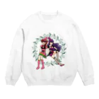 hal's SHOPのバトル魔女っ子 Crew Neck Sweatshirt