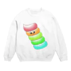 ちんぷんかんプリンのカラフル歯みがき粉 Crew Neck Sweatshirt