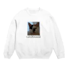 ともさんかくのお店のねこ(くさい) Crew Neck Sweatshirt