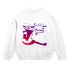 かめこみゅストアのUNIQUE(COMSAフルオンチェーンNFT)デザインシリーズ４ Crew Neck Sweatshirt