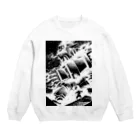 iwakunikogyoの鉄神03 Crew Neck Sweatshirt