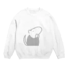 nonoarikuiのゆるいミナミコアリクイ　4 Crew Neck Sweatshirt