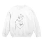 マグダラのヒカル@堕天使垢のパパです Crew Neck Sweatshirt