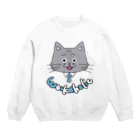 とぅる吉@youtube配信者の社畜サラリーマンの猫@とぅる吉 Crew Neck Sweatshirt