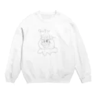 TOKYO_Miomamoriのタックルおじさん。 Crew Neck Sweatshirt