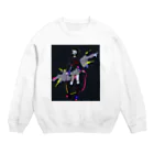 海野さそりのイタイイタイなわとび Crew Neck Sweatshirt