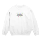 CARPE DIEMのくれよん文字 Crew Neck Sweatshirt