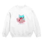 レモンバ～ムのねご～すと Crew Neck Sweatshirt