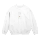 rilybiiのlogo flame × tulip flame Crew Neck Sweatshirt