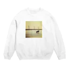 acobi'sのふたりのシルエット Crew Neck Sweatshirt