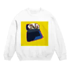 みんとちゃんと私のスーツケース犬 Crew Neck Sweatshirt