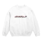 ぎのうし群のぎのうし群”GINOUSHI(ワイヤー赤金)”034 Crew Neck Sweatshirt