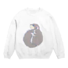 Lichtmuhleのくすみカラーのアフリカヤマネ01 Crew Neck Sweatshirt