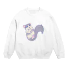 Lichtmuhleのくすみカラーのアフリカヤマネ01 Crew Neck Sweatshirt