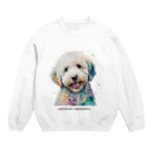 DOG  LOVERSのラブラドゥードル  Crew Neck Sweatshirt