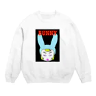 mamo〜のBunny girl Crew Neck Sweatshirt