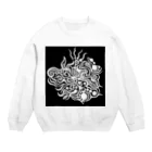 佐藤葉月王国のフェンリル Crew Neck Sweatshirt