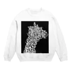 佐藤葉月王国のカブキリン Crew Neck Sweatshirt