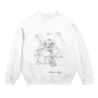 yumenohi☘︎︎のMomotaro ロングスリーブTシャツ Crew Neck Sweatshirt