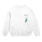 踊るこどもたちの絶体絶命 Crew Neck Sweatshirt