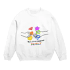 むちんアゲショップの家族のかたち Crew Neck Sweatshirt