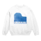 chicodeza by suzuriの青空ピアノ Crew Neck Sweatshirt