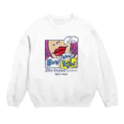 b.n.d [街中でもラグビーを！]バインドの彼女は（yumekichi）を知っている Crew Neck Sweatshirt