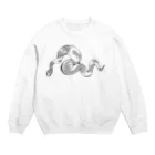 KakeraPlants(カケラプランツ)のヘビはお好き？ Crew Neck Sweatshirt