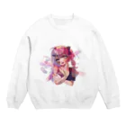 みとは先生の醜形恐怖症 Crew Neck Sweatshirt