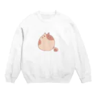 ♬もこもこほわほわeimyのおみせ♡のどうも。にゃんころもち。です。 Crew Neck Sweatshirt